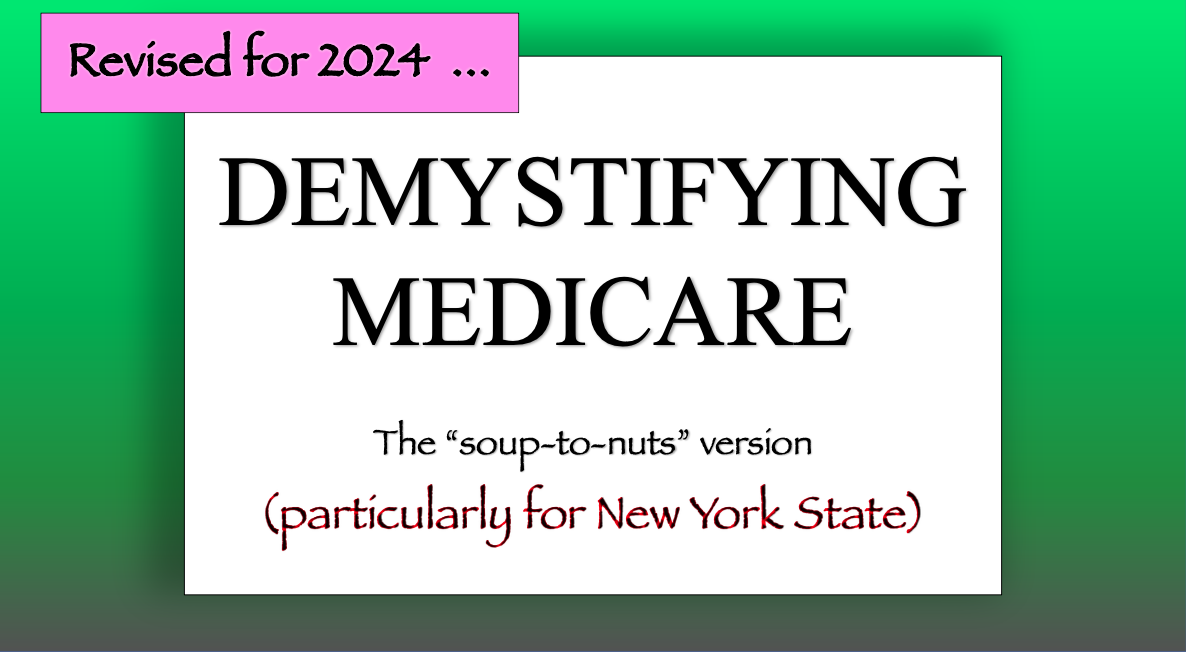 Click to open the Demystifying Medicare slides